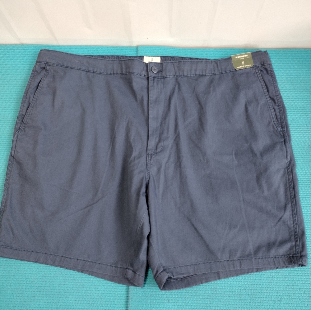 NWT Mutual Weave Mens The Chino Board Shorts Elastic Waist Size 52